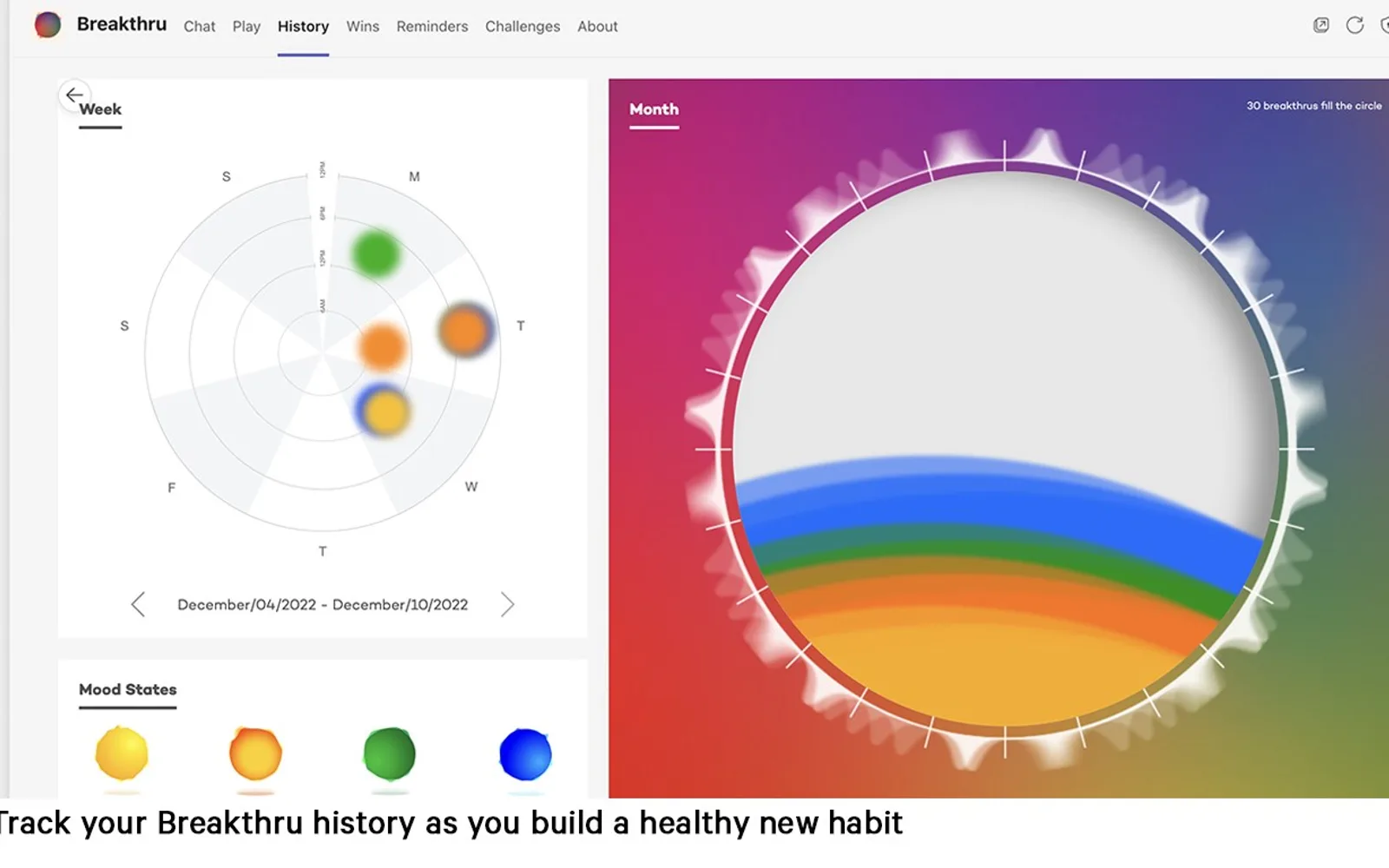 Breakthru — screenshot from the Microsoft Marketplace listing