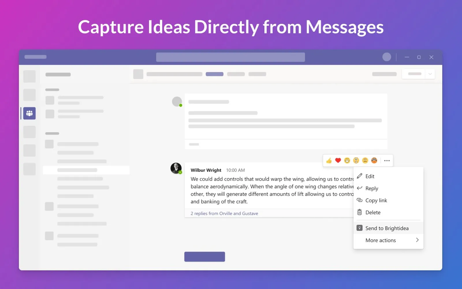 Brightidea — screenshot from the Microsoft Marketplace listing