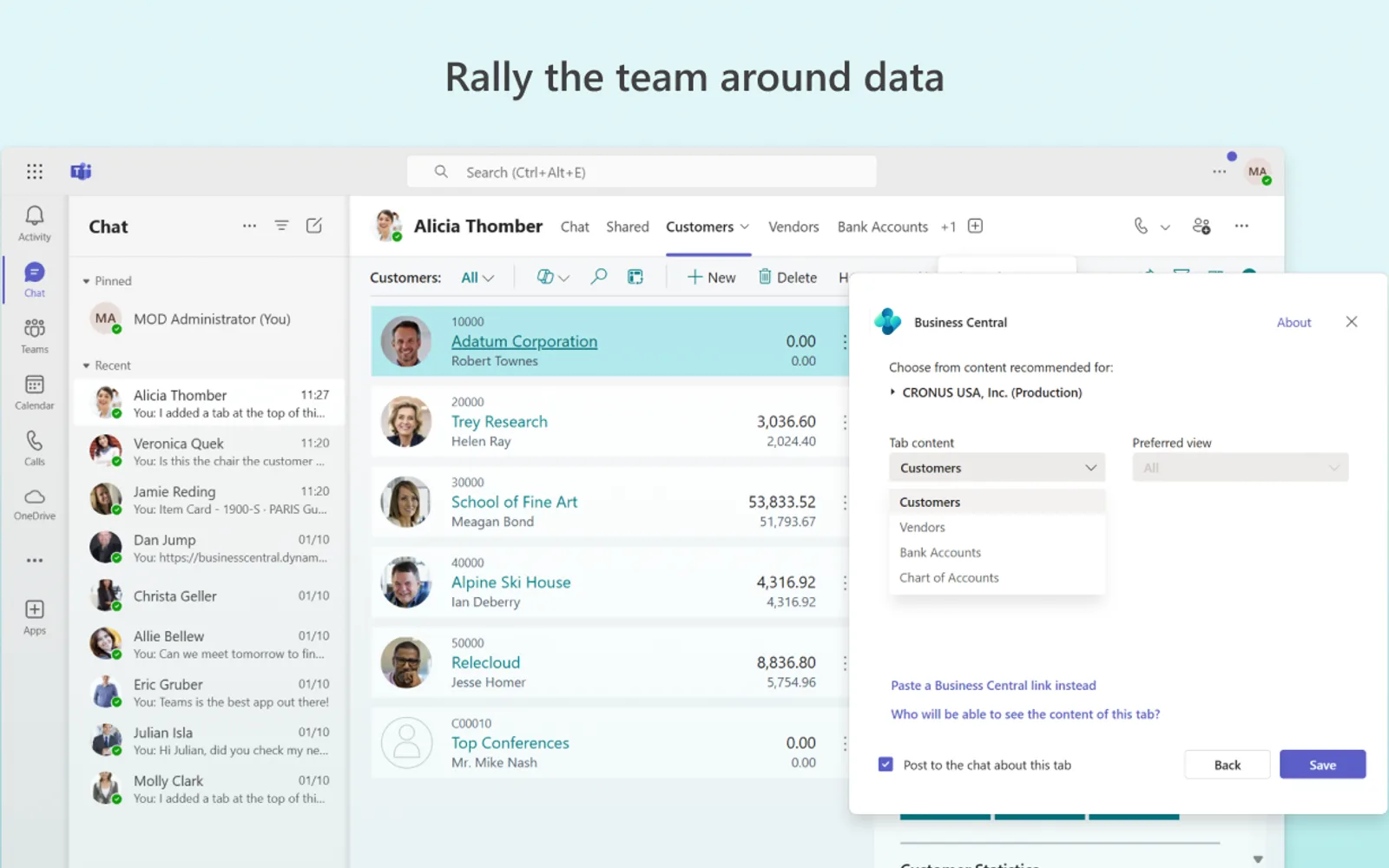 Business Central — screenshot from the Microsoft Marketplace listing