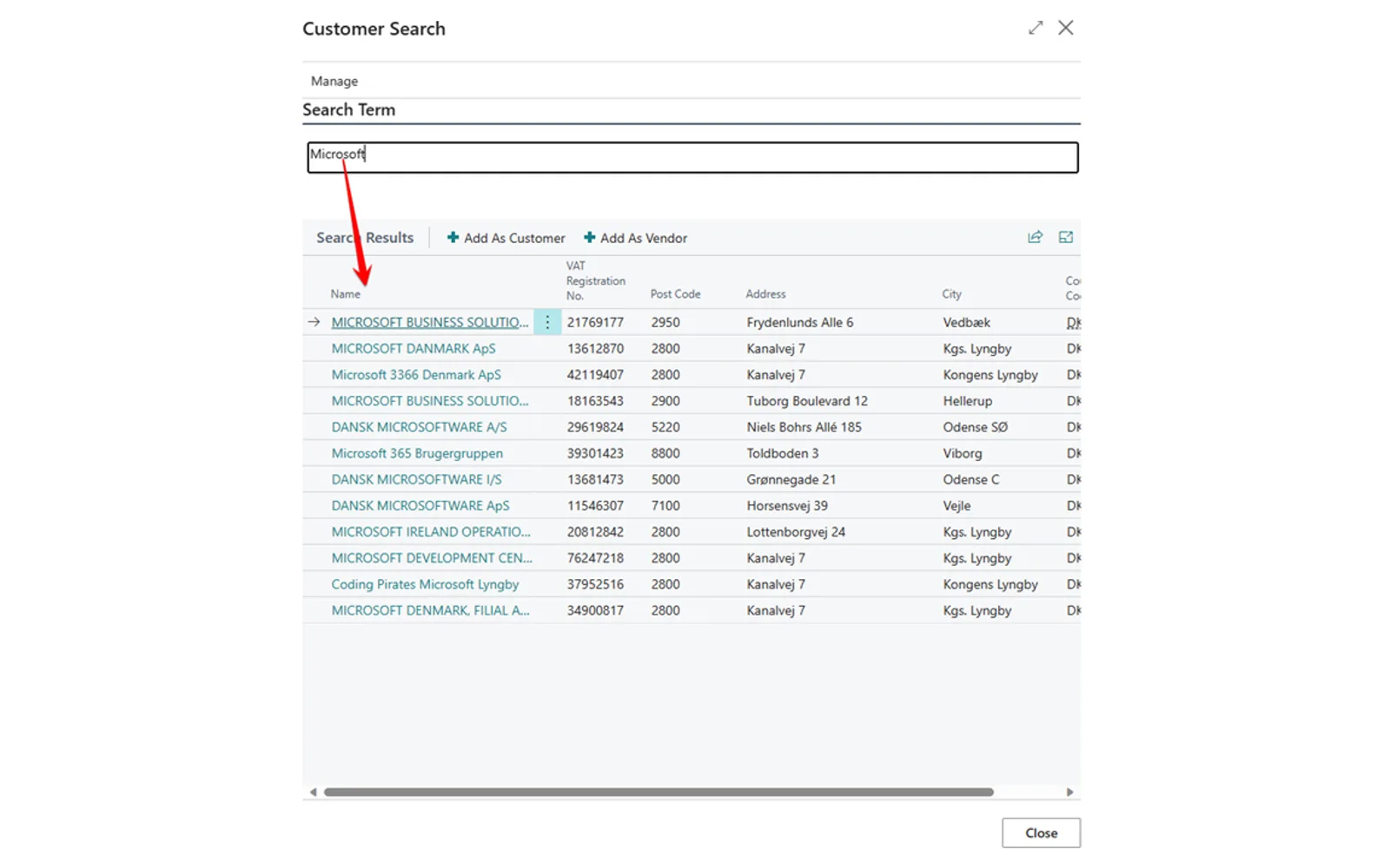 Business720 — screenshot from the Microsoft Marketplace listing