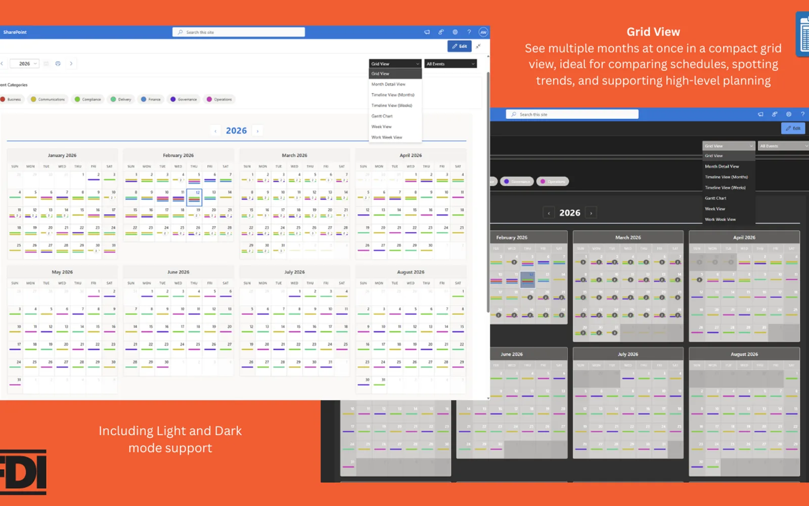 Calendar Planner — screenshot from the Microsoft Marketplace listing