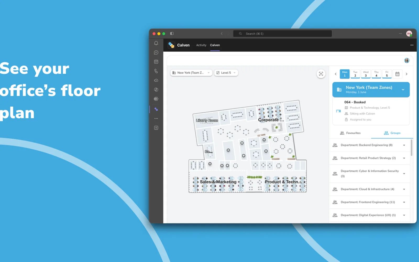 Calven — screenshot from the Microsoft Marketplace listing
