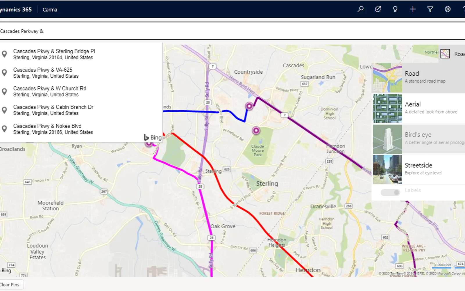 Carma — screenshot from the Microsoft Marketplace listing