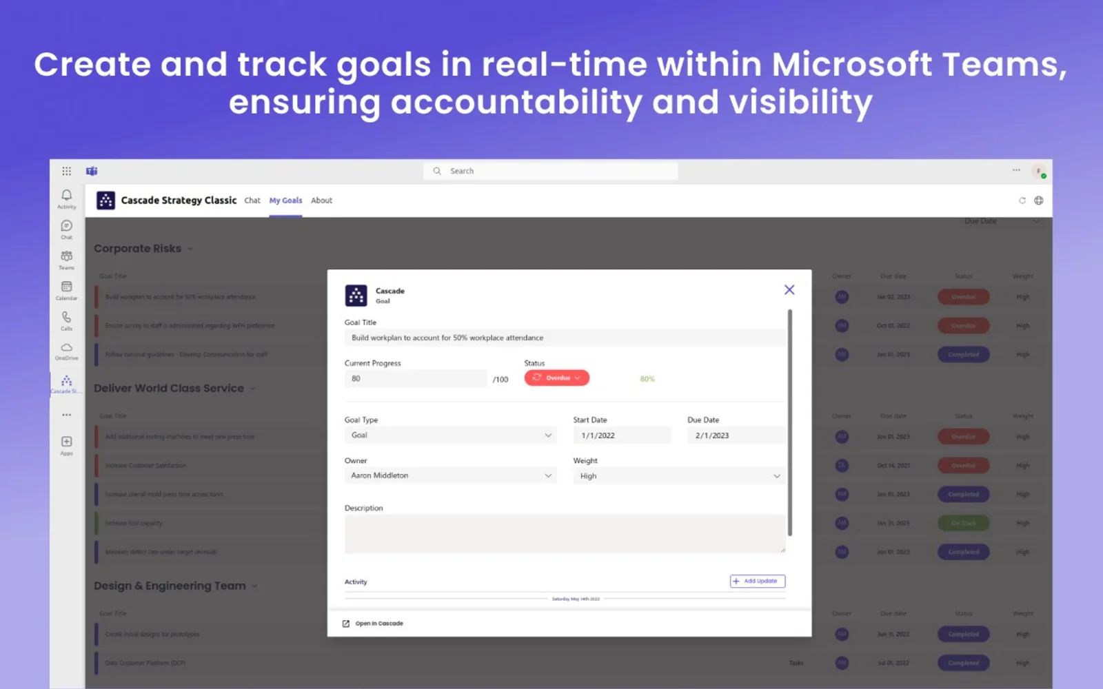 Cascade Strategy Classic — screenshot from the Microsoft Marketplace listing