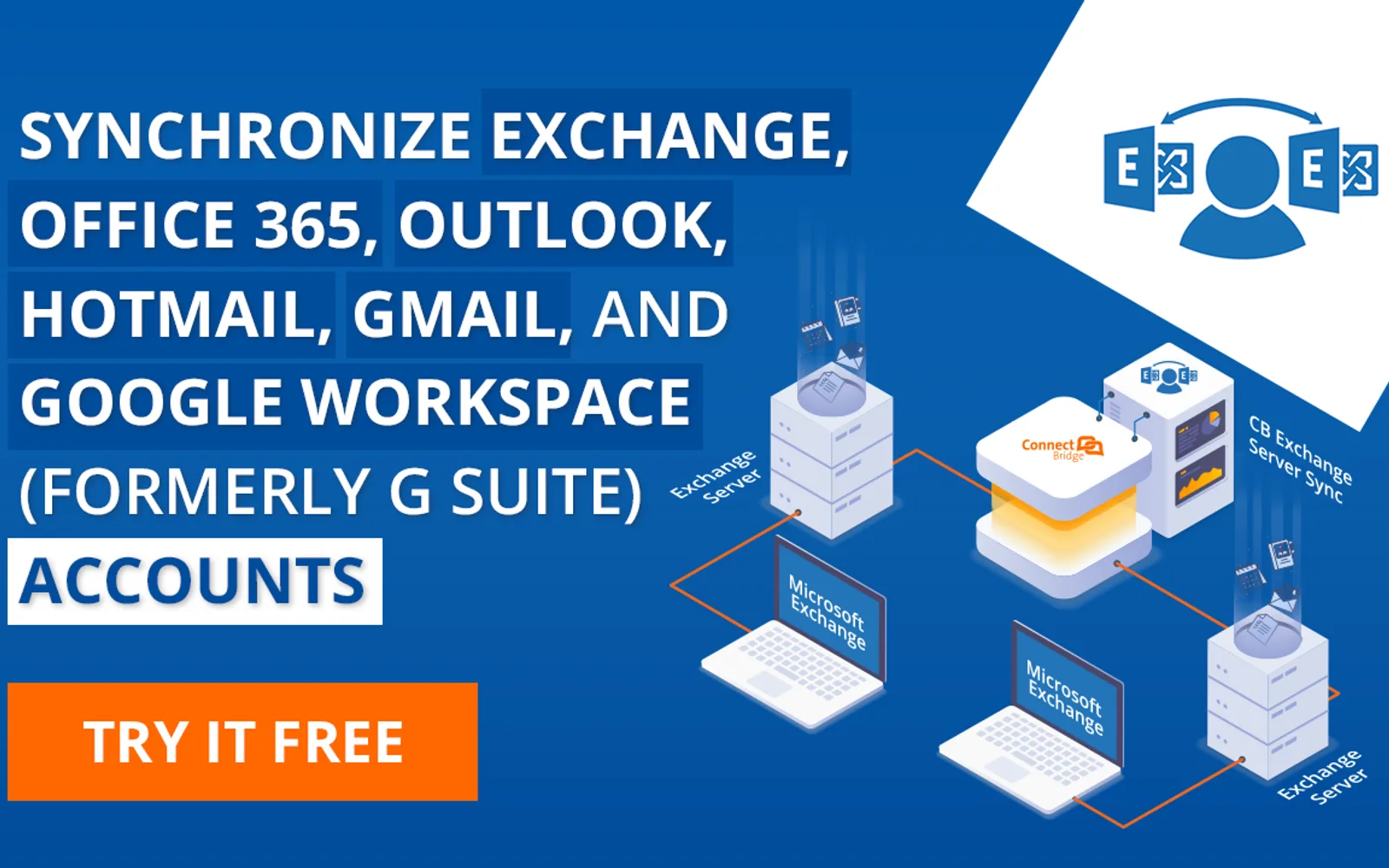 CB Exchange Server Sync — screenshot from the Microsoft Marketplace listing