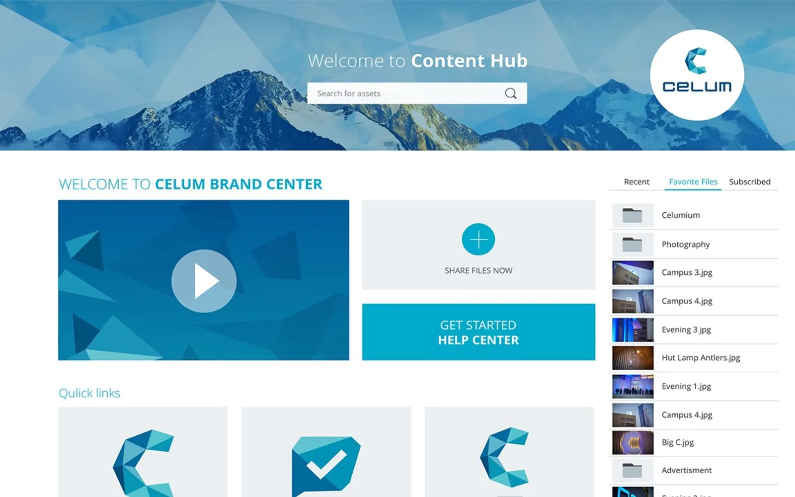 CELUM Content Supply Chain Management Platform — screenshot from the Microsoft Marketplace listing
