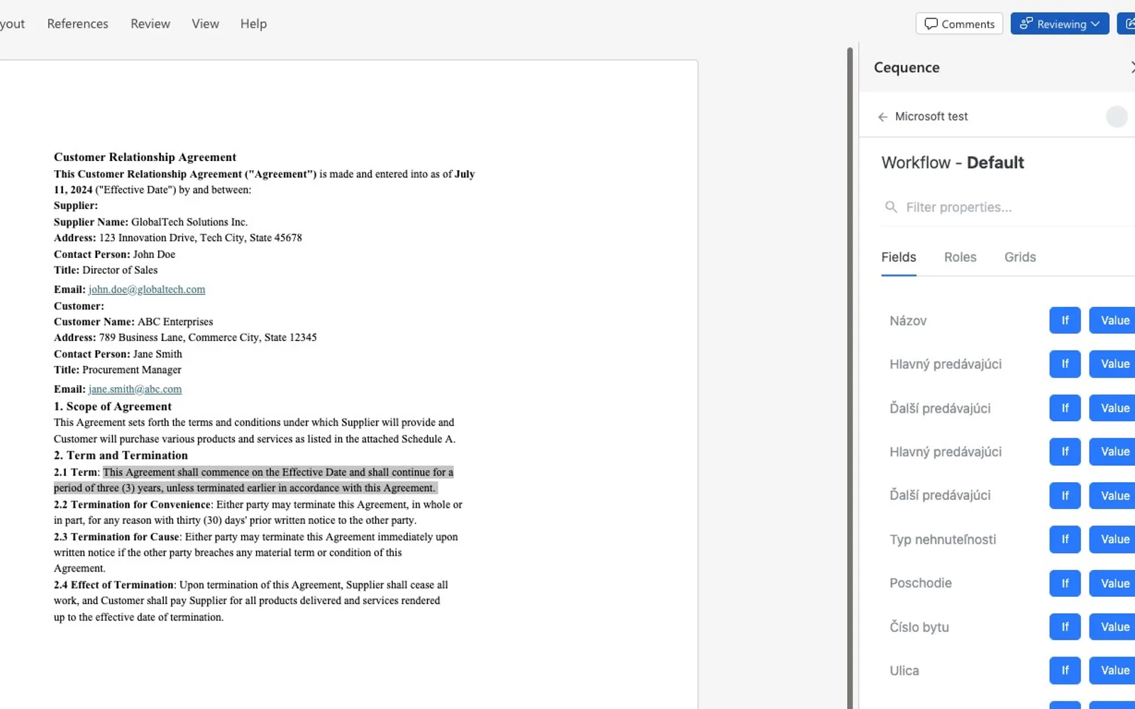 Cequence — screenshot from the Microsoft Marketplace listing