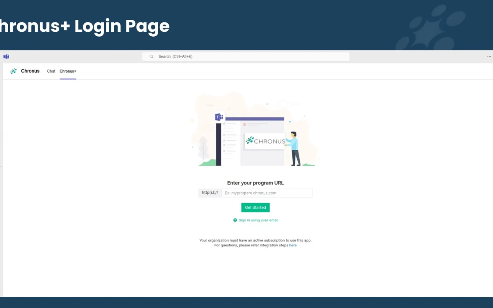 Chronus — screenshot from the Microsoft Marketplace listing