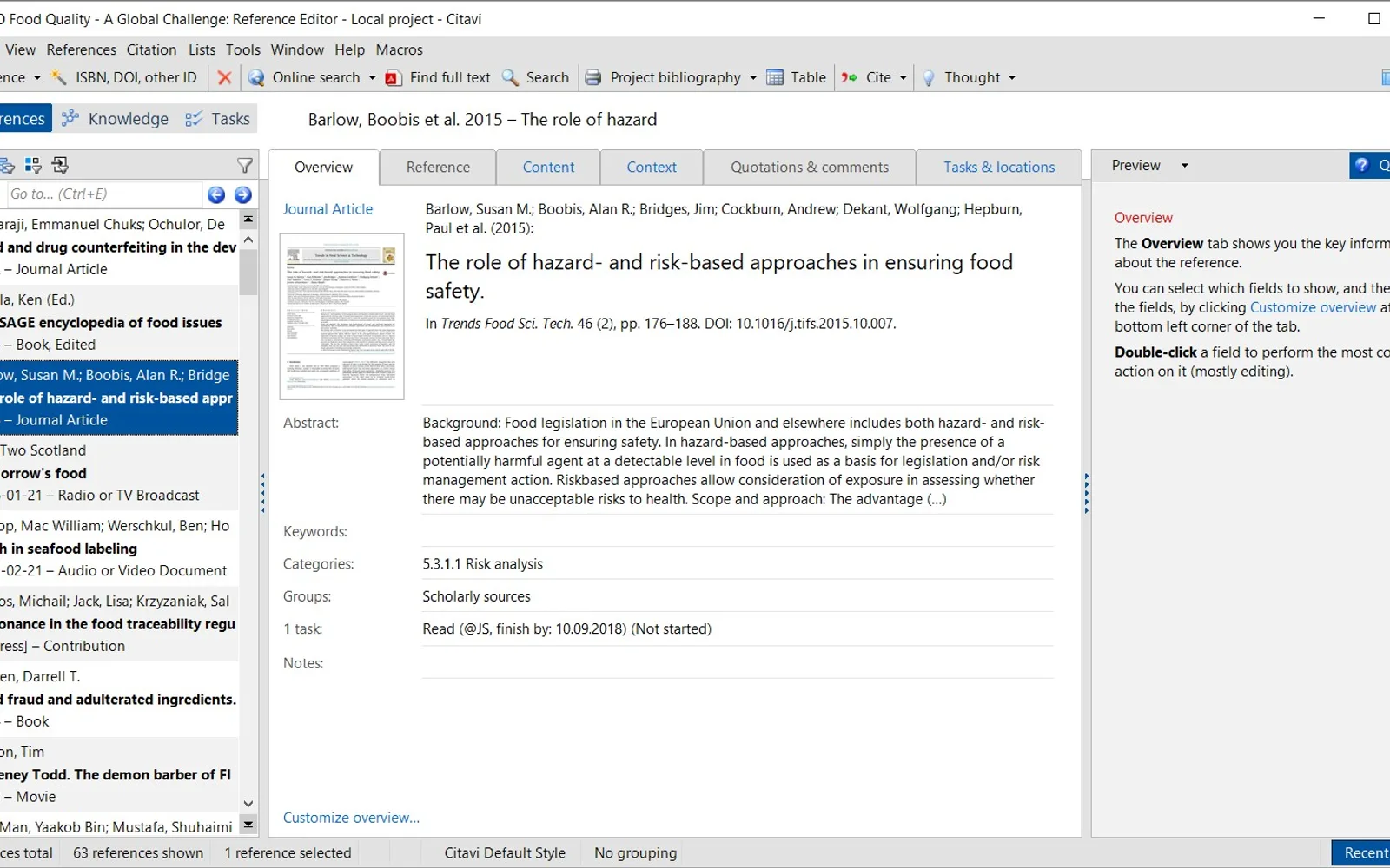 Citavi — screenshot from the Microsoft Marketplace listing