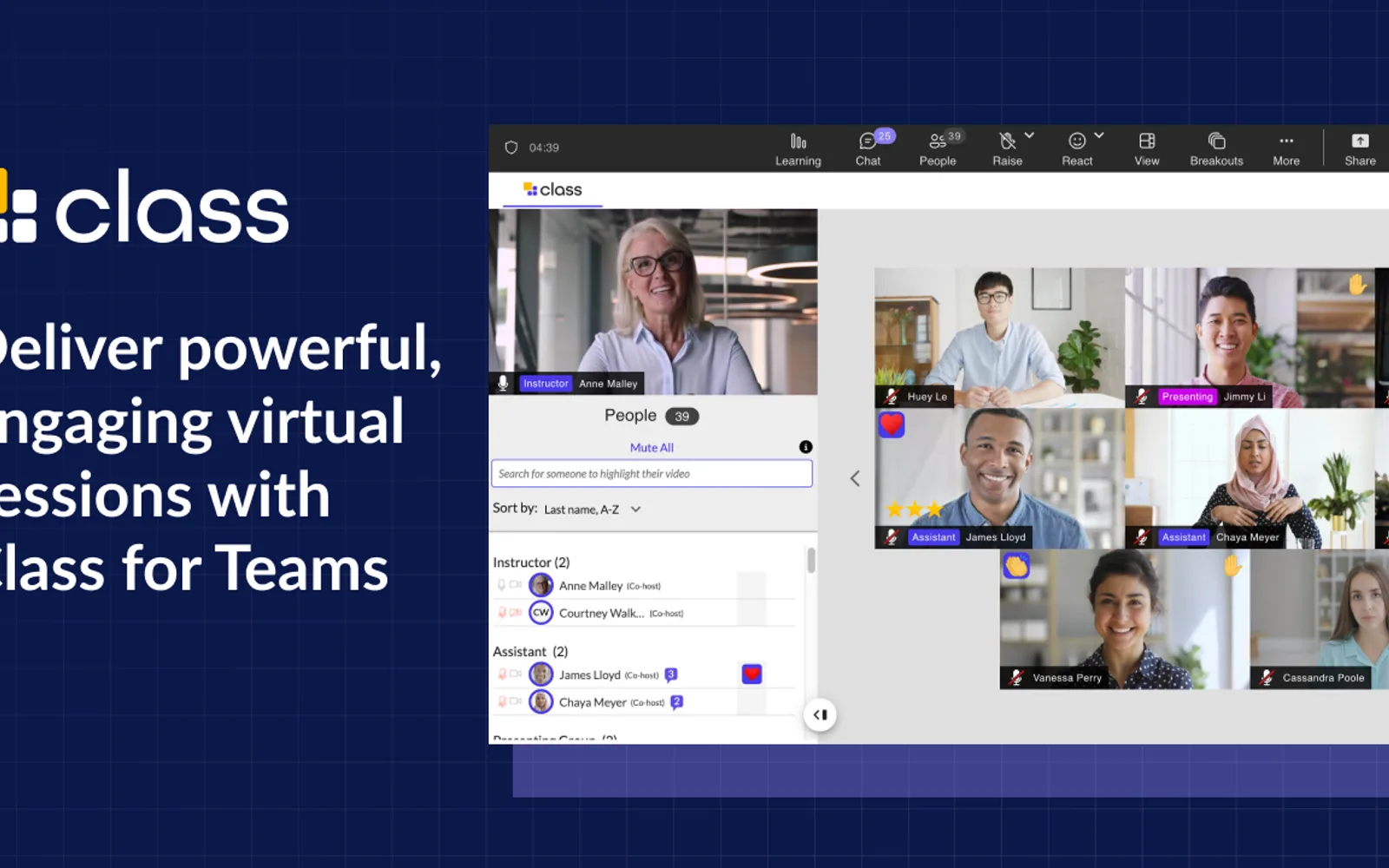 Class for Microsoft Teams — screenshot from the Microsoft Marketplace listing
