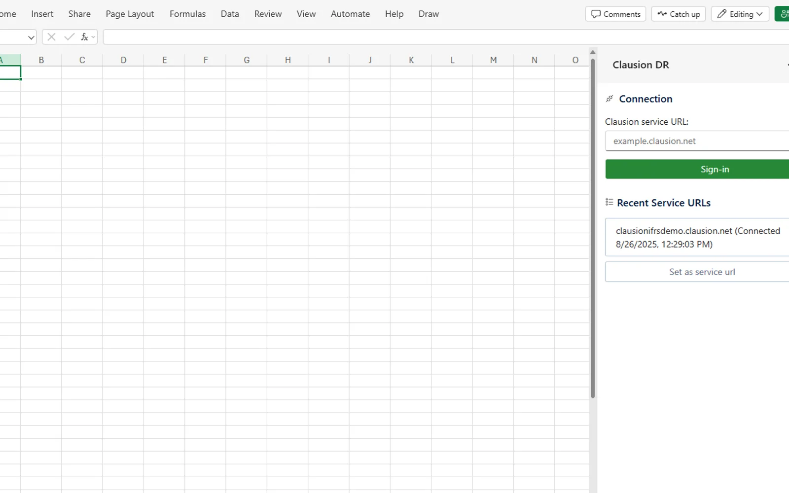 Clausion DROnline — screenshot from the Microsoft Marketplace listing