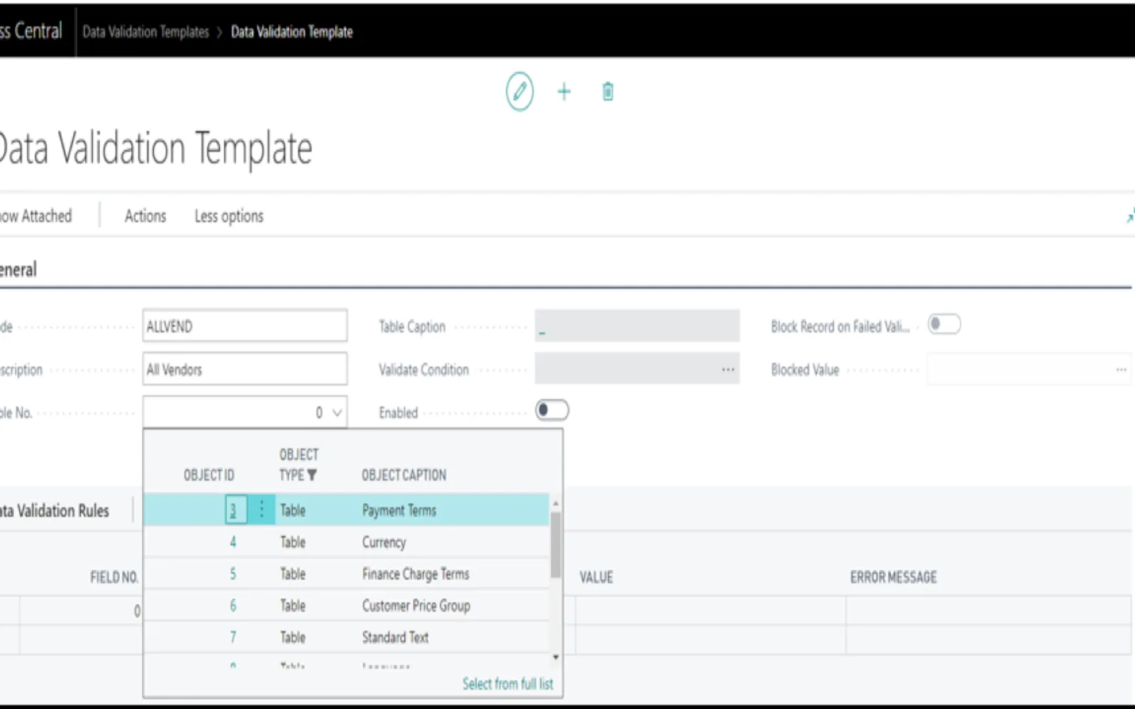 Clever Data Validation — screenshot from the Microsoft Marketplace listing
