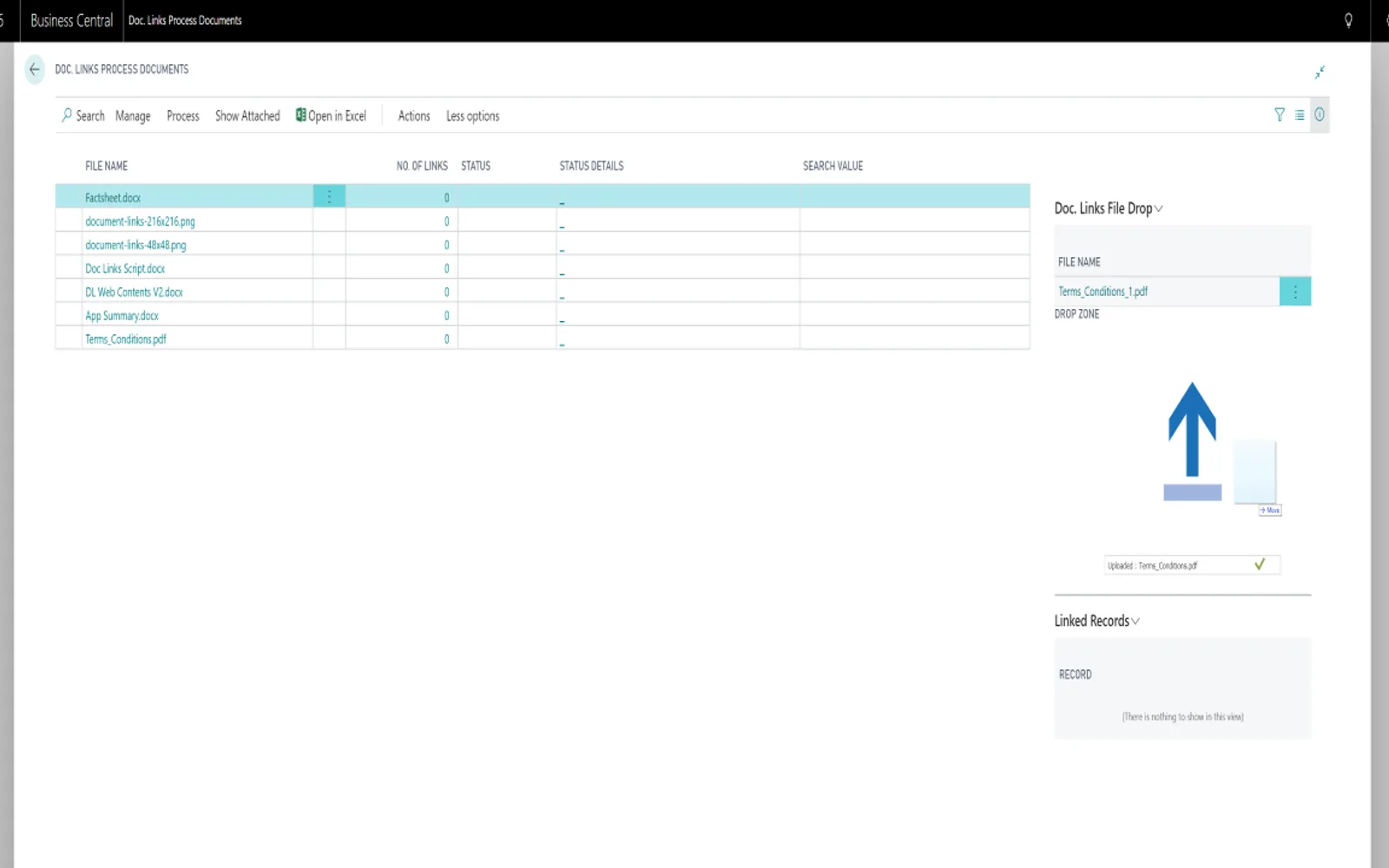 Clever Document Links — screenshot from the Microsoft Marketplace listing