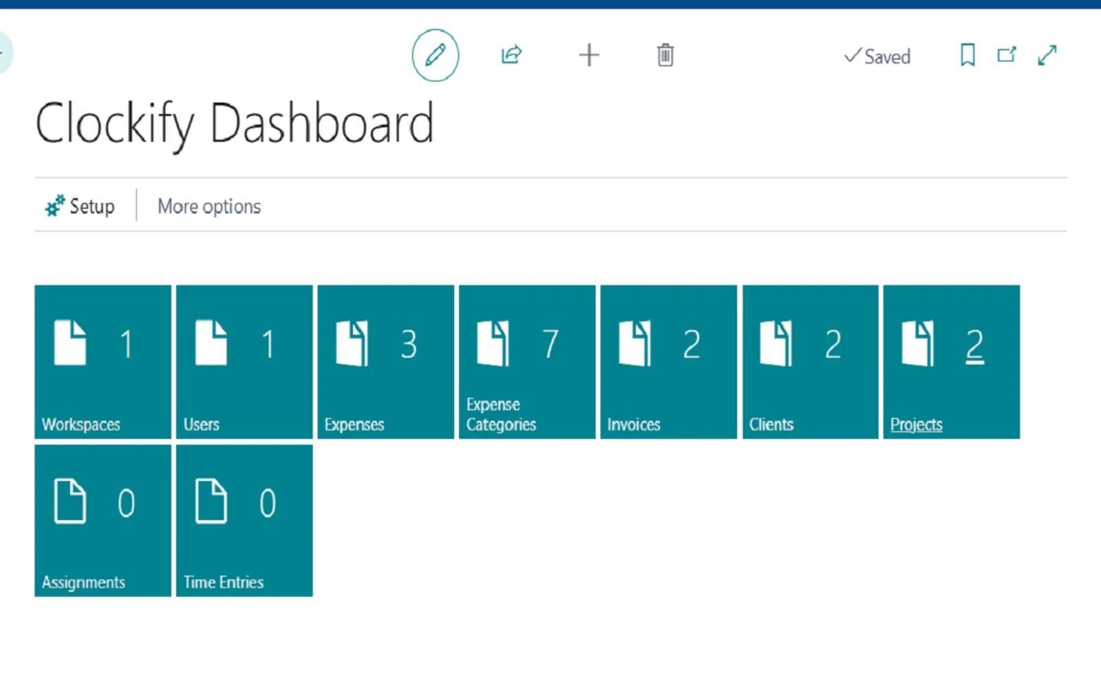 Clockify Connector — screenshot from the Microsoft Marketplace listing