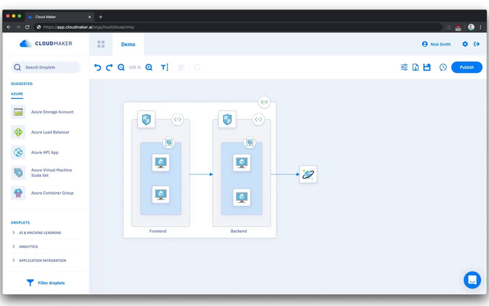Cloud Maker — screenshot from the Microsoft Marketplace listing