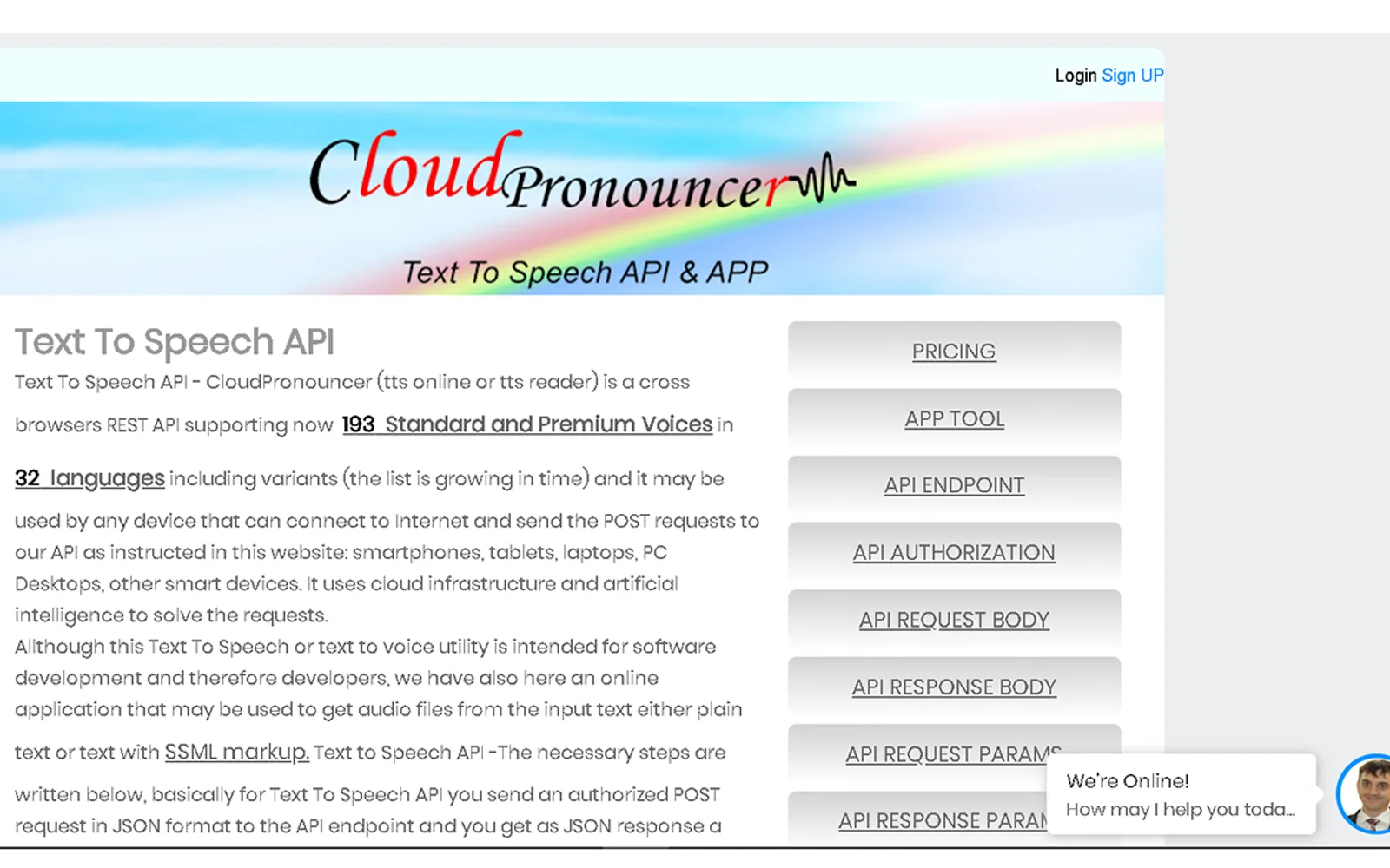 CloudPronouncer — screenshot from the Microsoft Marketplace listing