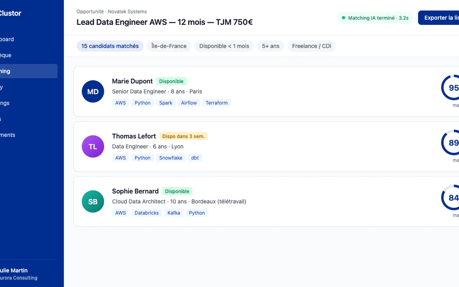 Clustor — screenshot from the Microsoft Marketplace listing