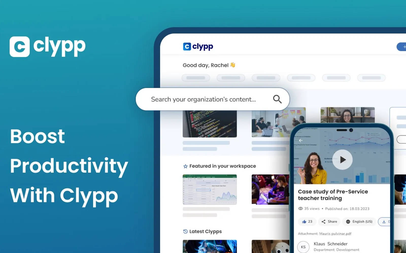 Clypp — screenshot from the Microsoft Marketplace listing