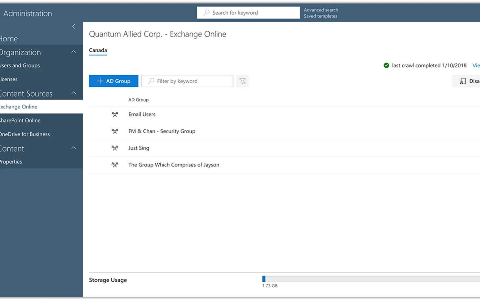 Collabspace CONTINUUM: Cloud Records Management — screenshot from the Microsoft Marketplace listing