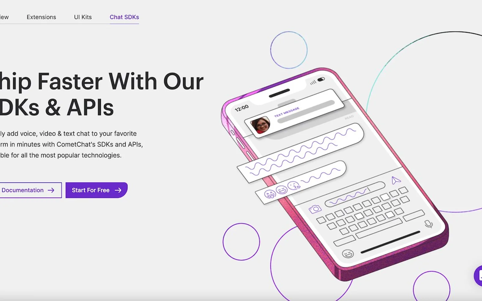 CometChat — screenshot from the Microsoft Marketplace listing
