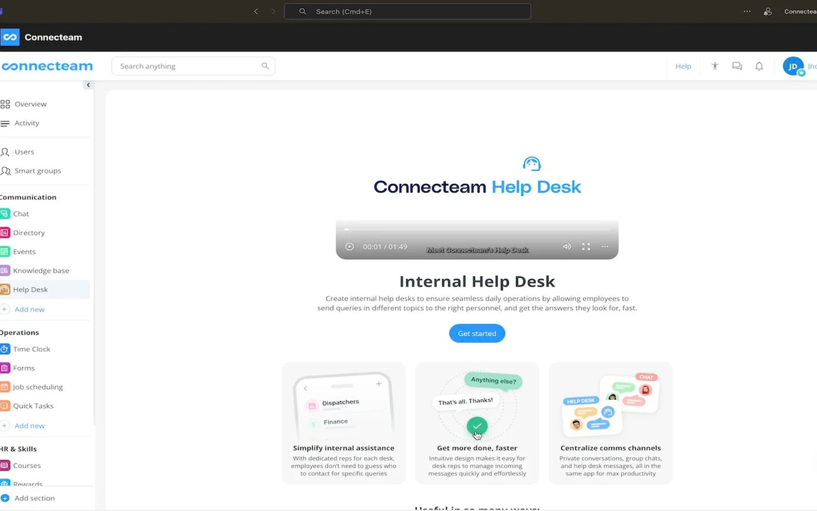 Connecteam — screenshot from the Microsoft Marketplace listing