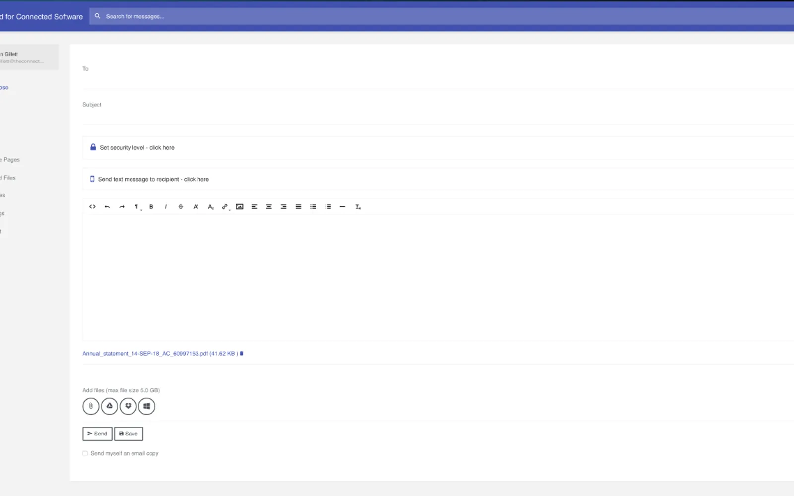 connected — screenshot from the Microsoft Marketplace listing