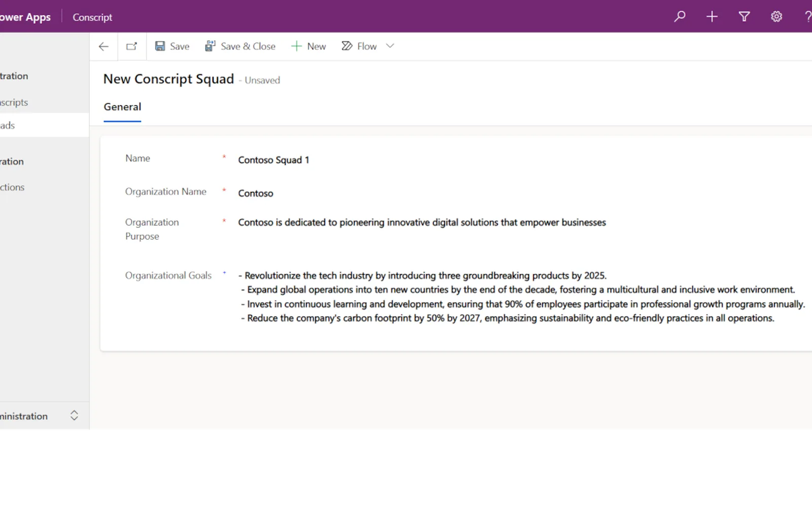 Conscript - Autonomous AI Virtual Employees — screenshot from the Microsoft Marketplace listing
