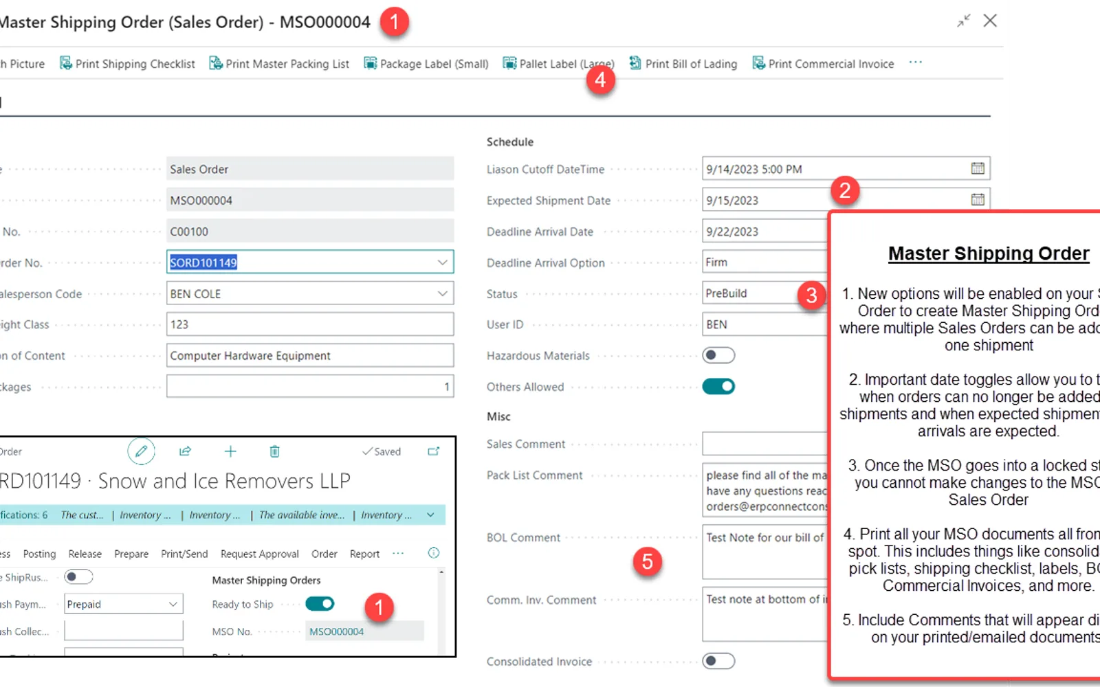 Consolidated Shipping — screenshot from the Microsoft Marketplace listing