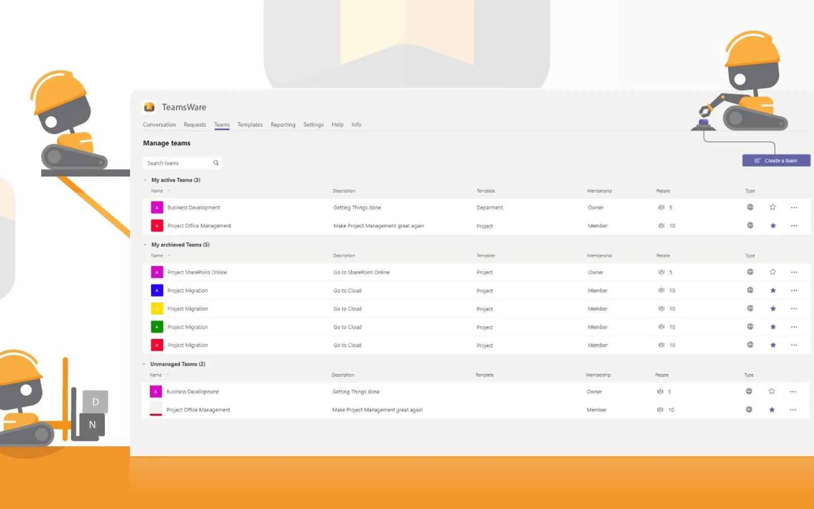 Construction File Manager — screenshot from the Microsoft Marketplace listing
