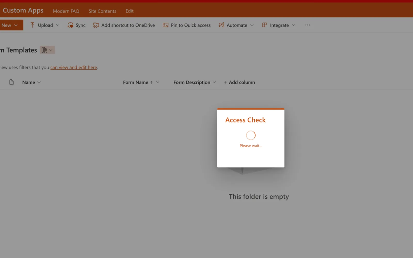 Controlled Access — screenshot from the Microsoft Marketplace listing