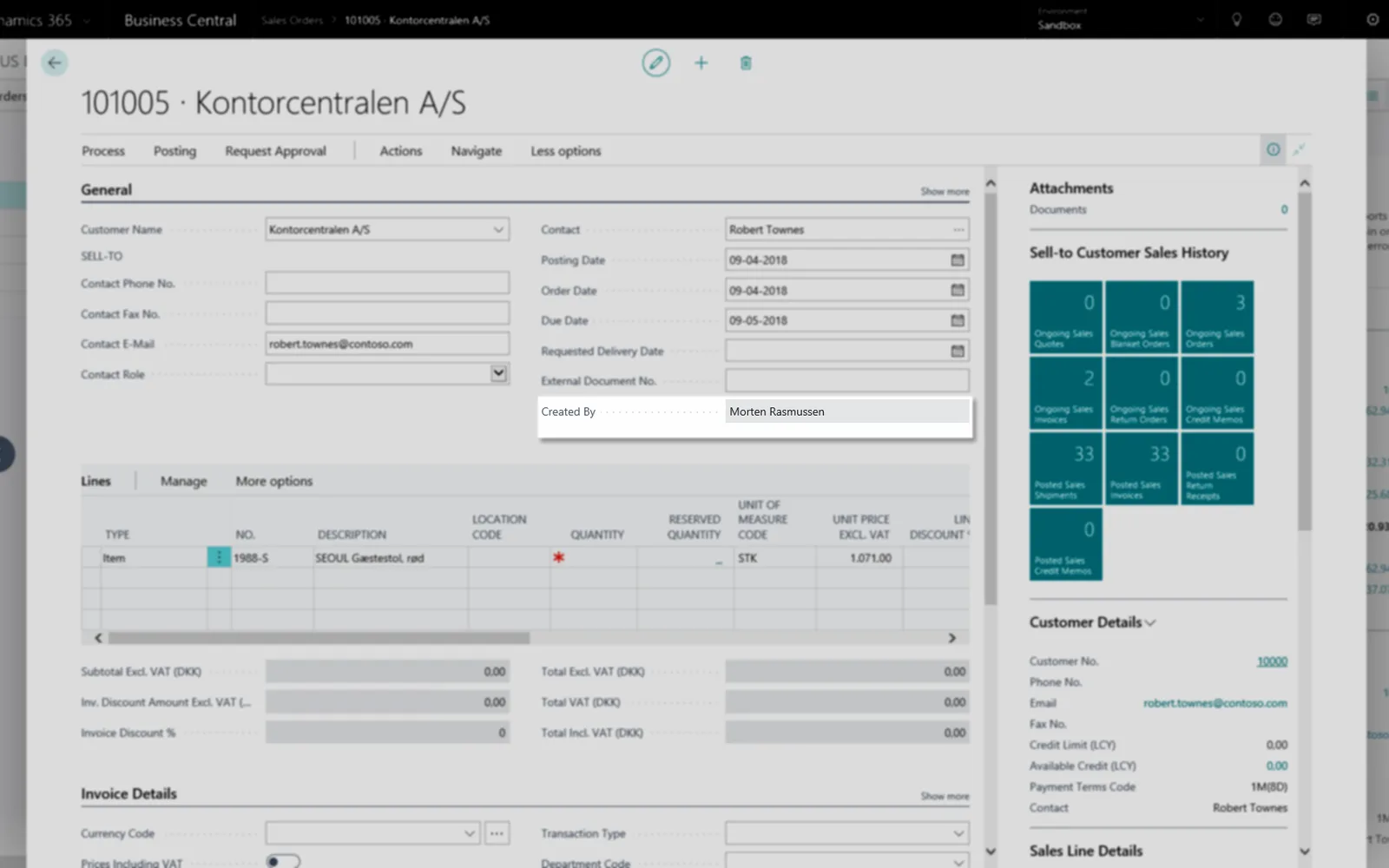 Created-by on Documents — screenshot from the Microsoft Marketplace listing