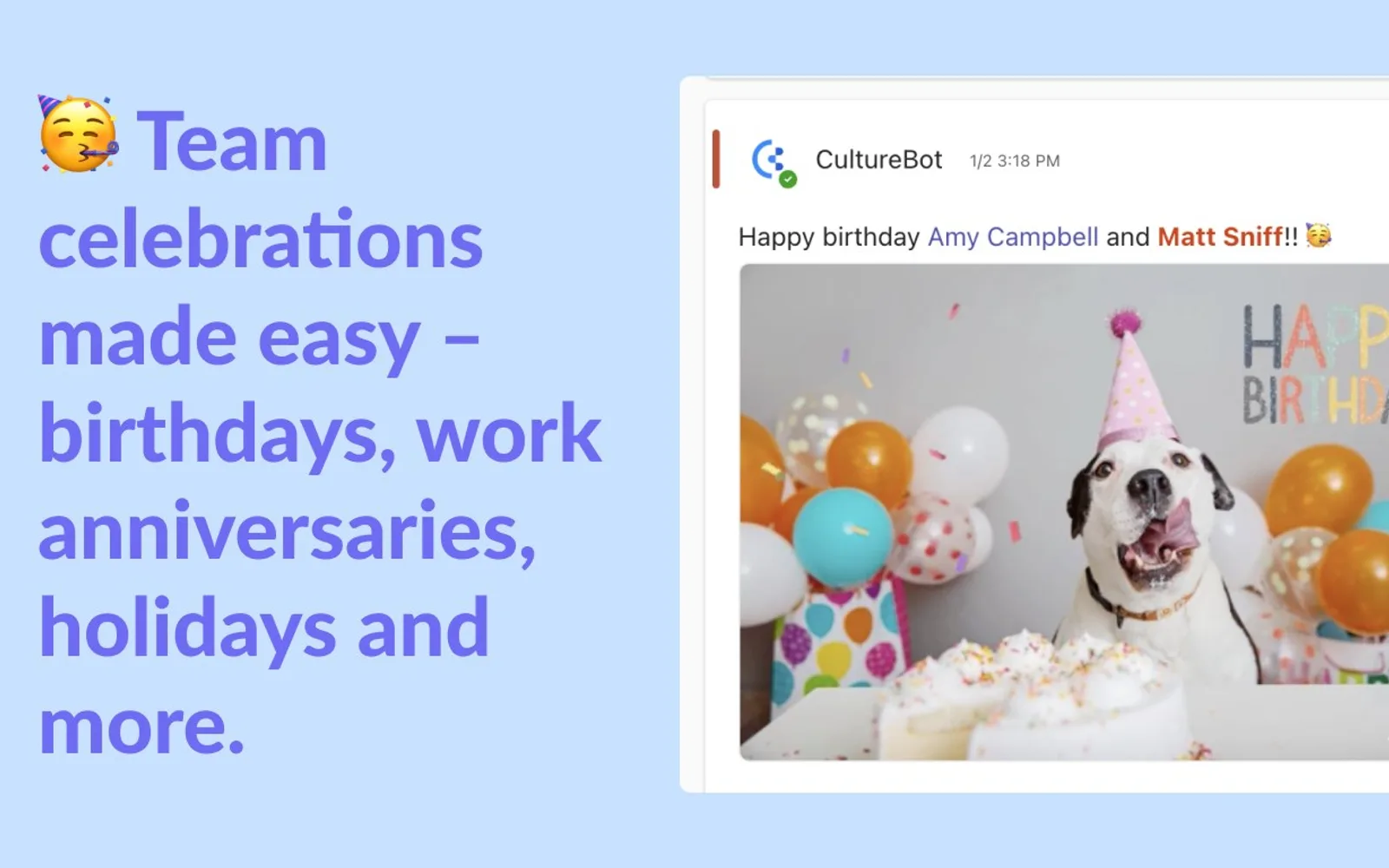 CultureBot — screenshot from the Microsoft Marketplace listing