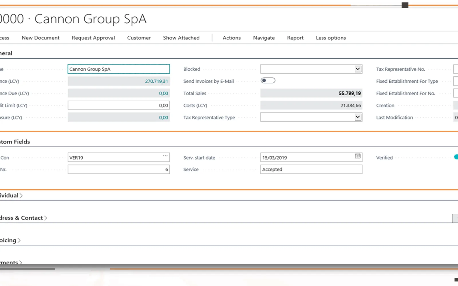 Custom Defined Fields — screenshot from the Microsoft Marketplace listing