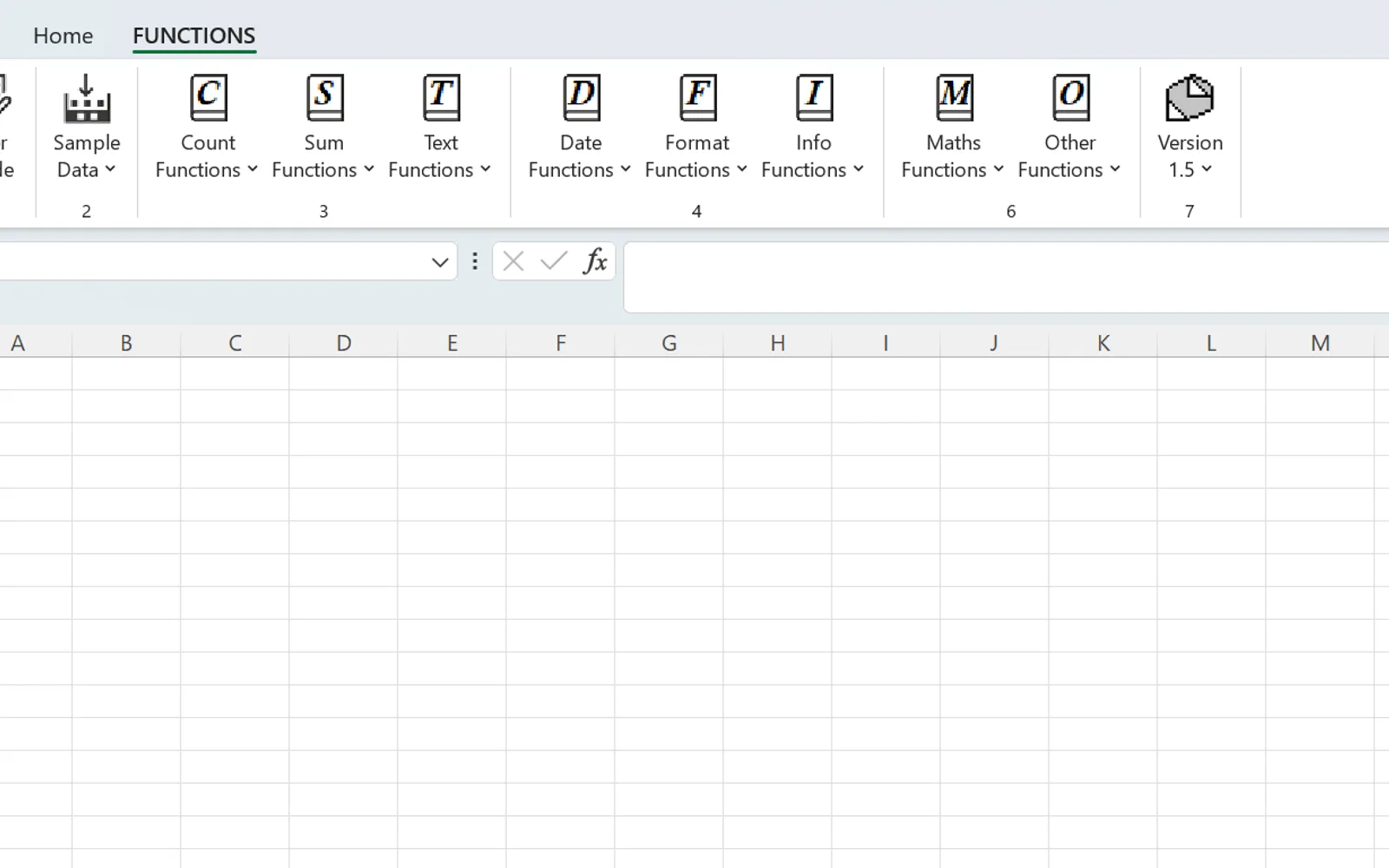 Custom Functions in Excel — screenshot from the Microsoft Marketplace listing