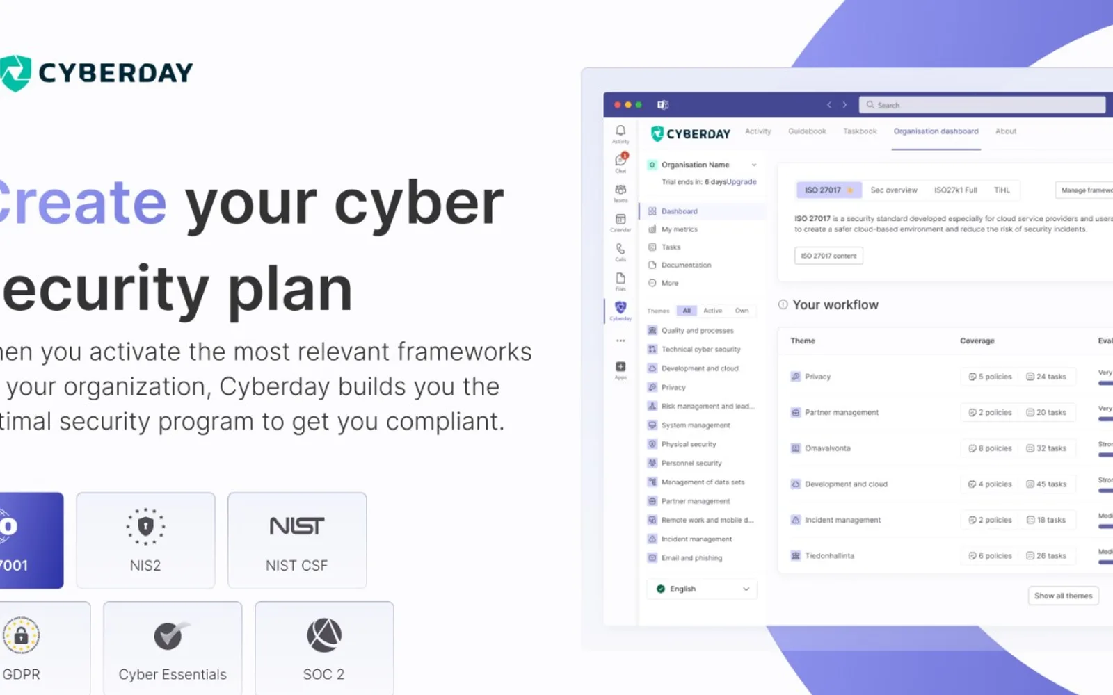 Cyberday — screenshot from the Microsoft Marketplace listing