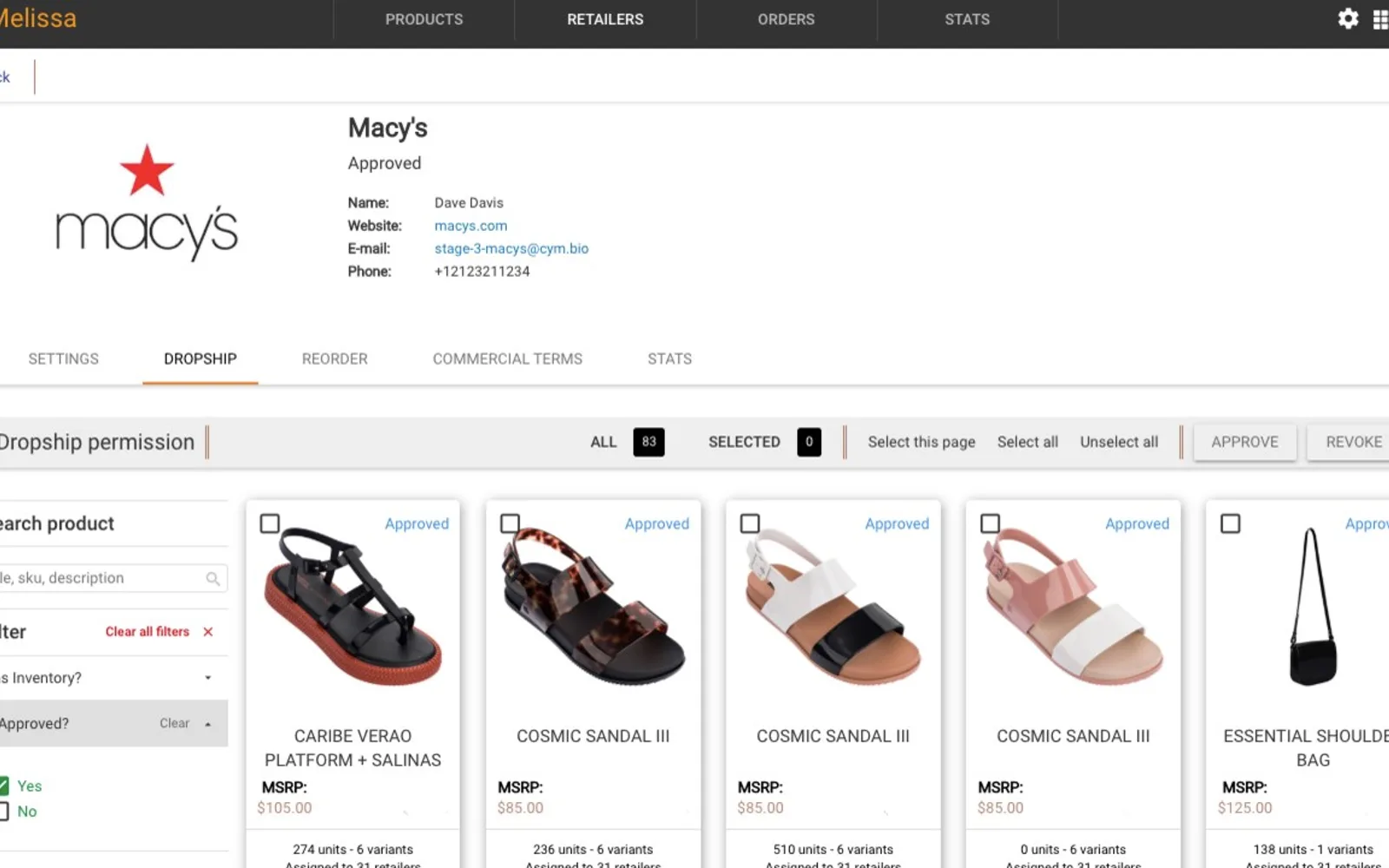Cymbio Connected Commerce — screenshot from the Microsoft Marketplace listing