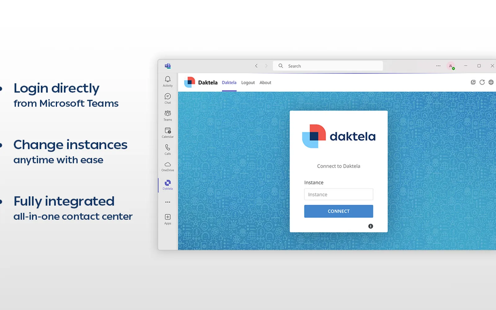 Daktela — screenshot from the Microsoft Marketplace listing