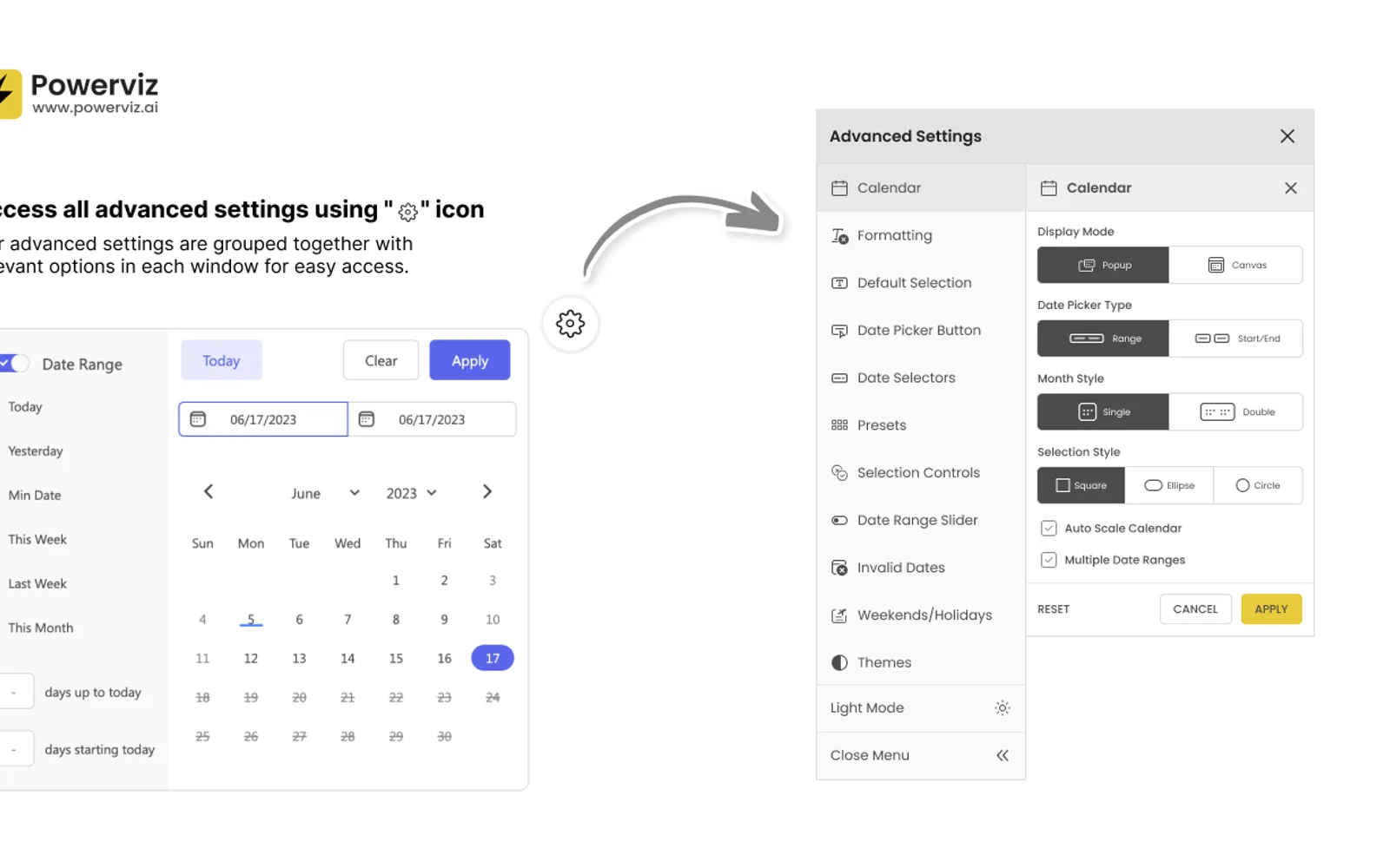 Date Picker — screenshot from the Microsoft Marketplace listing