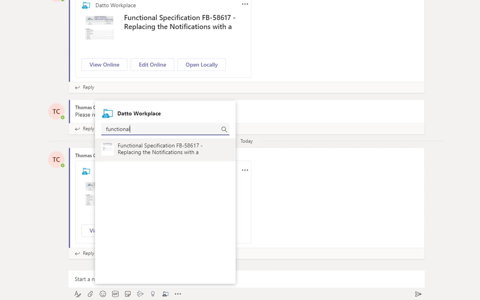 Datto Workplace — screenshot from the Microsoft Marketplace listing