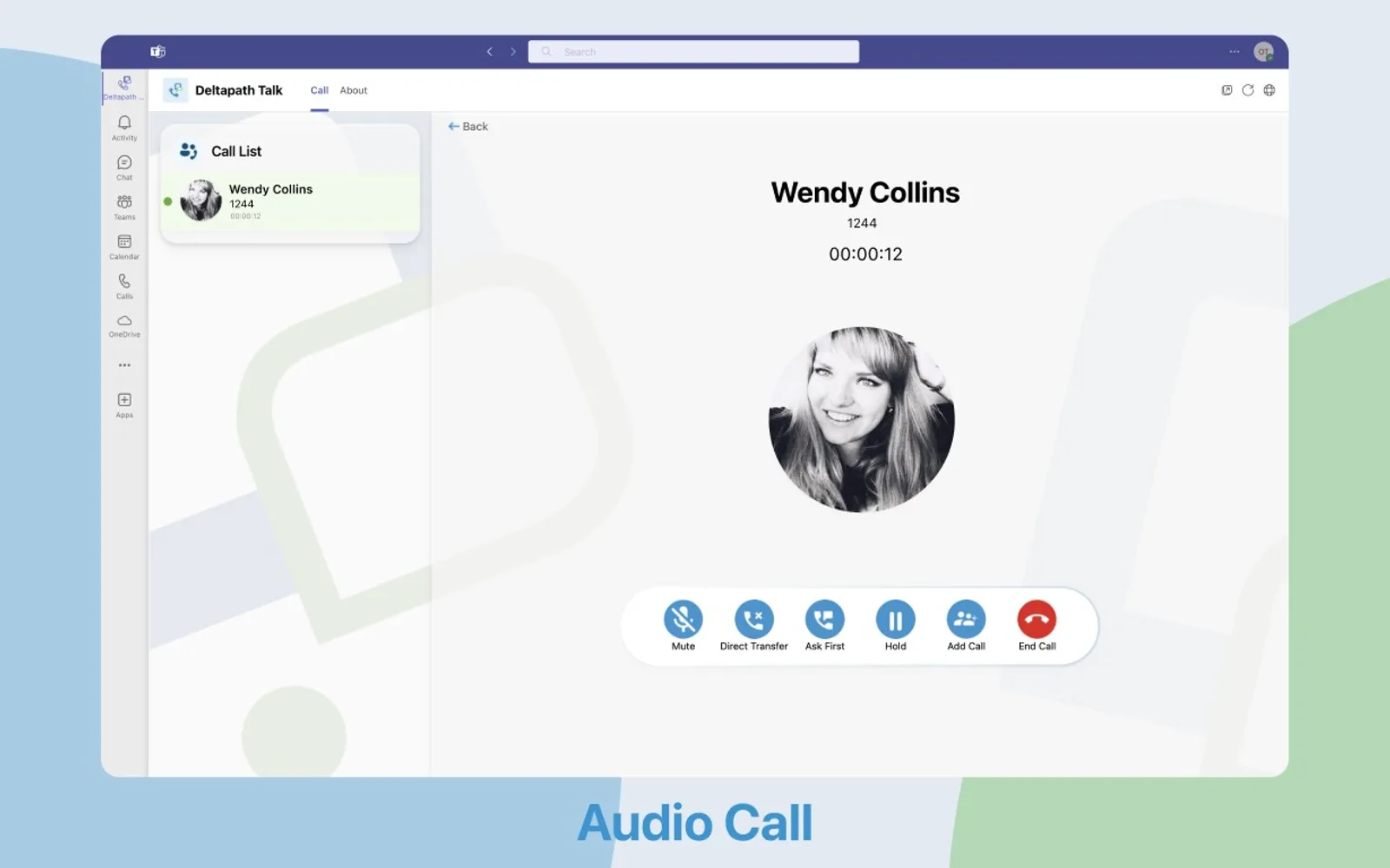 Deltapath Talk — screenshot from the Microsoft Marketplace listing