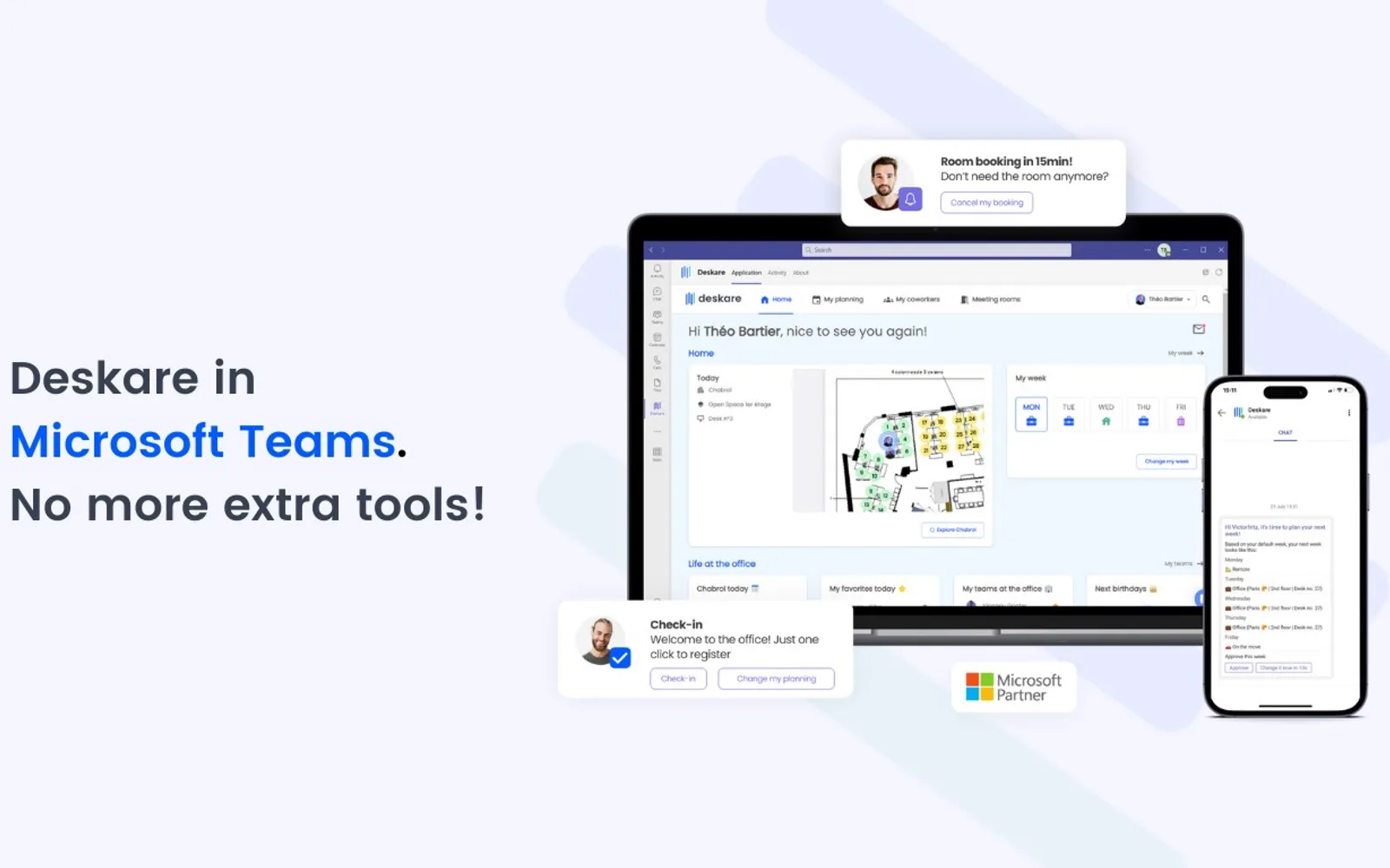 Deskare — screenshot from the Microsoft Marketplace listing