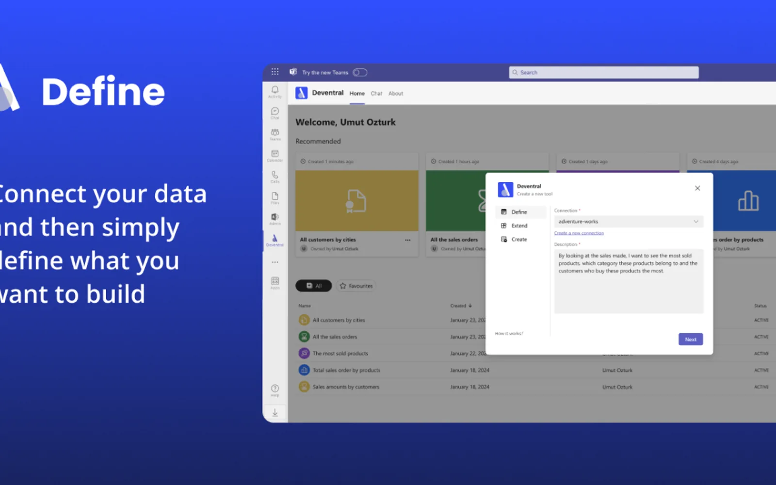 Deventral — screenshot from the Microsoft Marketplace listing