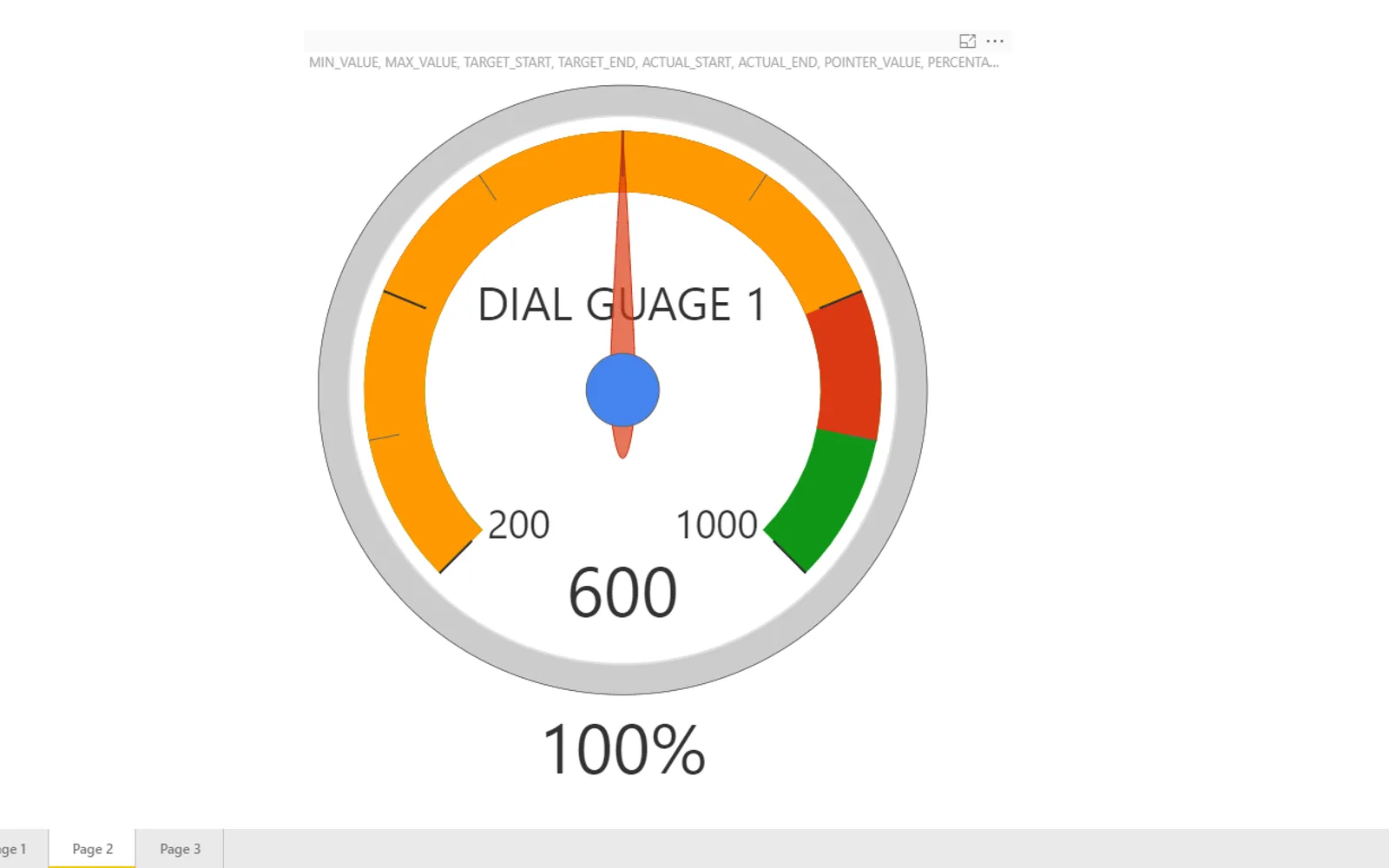 Dial Gauge — screenshot from the Microsoft Marketplace listing
