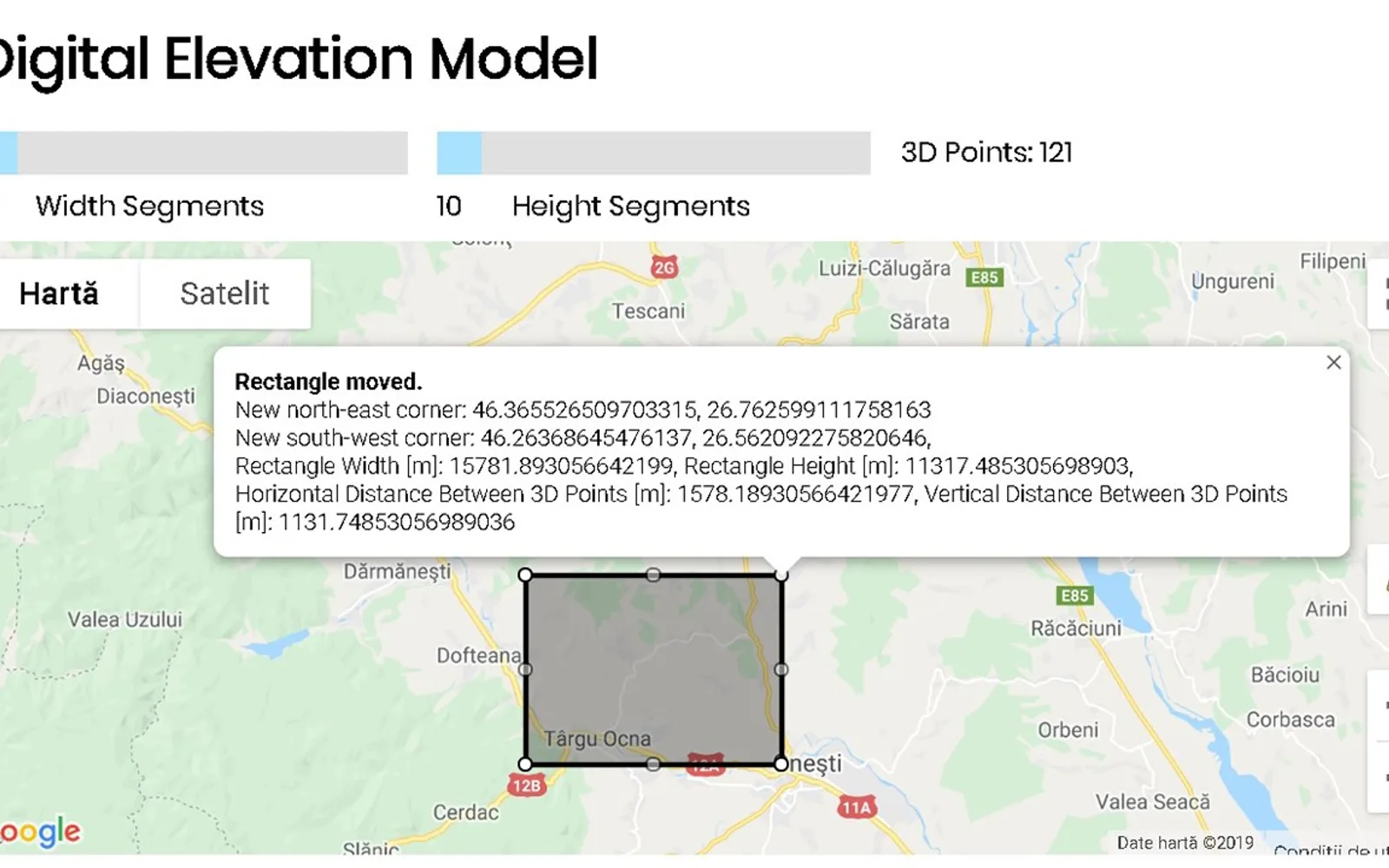 Digital Elevation Model API - Terrainizer — screenshot from the Microsoft Marketplace listing