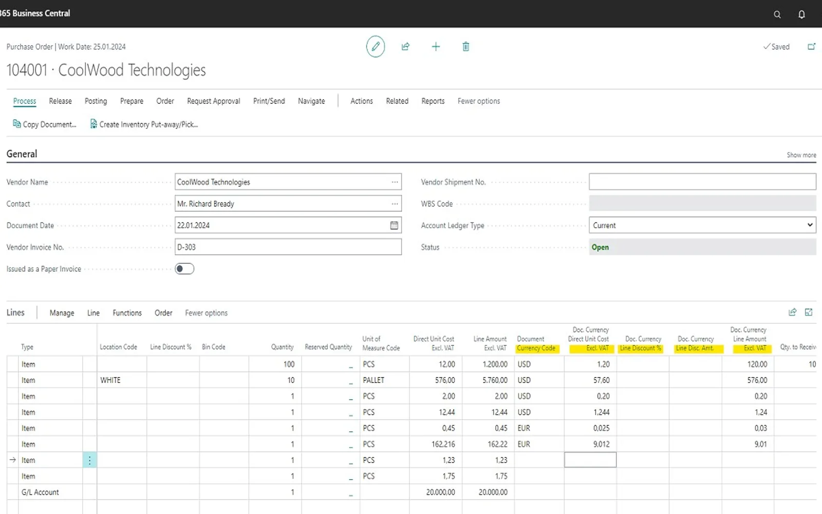 Document Currency — screenshot from the Microsoft Marketplace listing