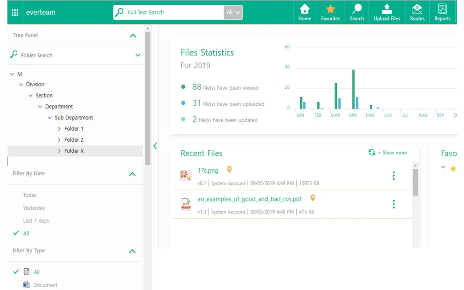 Document Management System — screenshot from the Microsoft Marketplace listing
