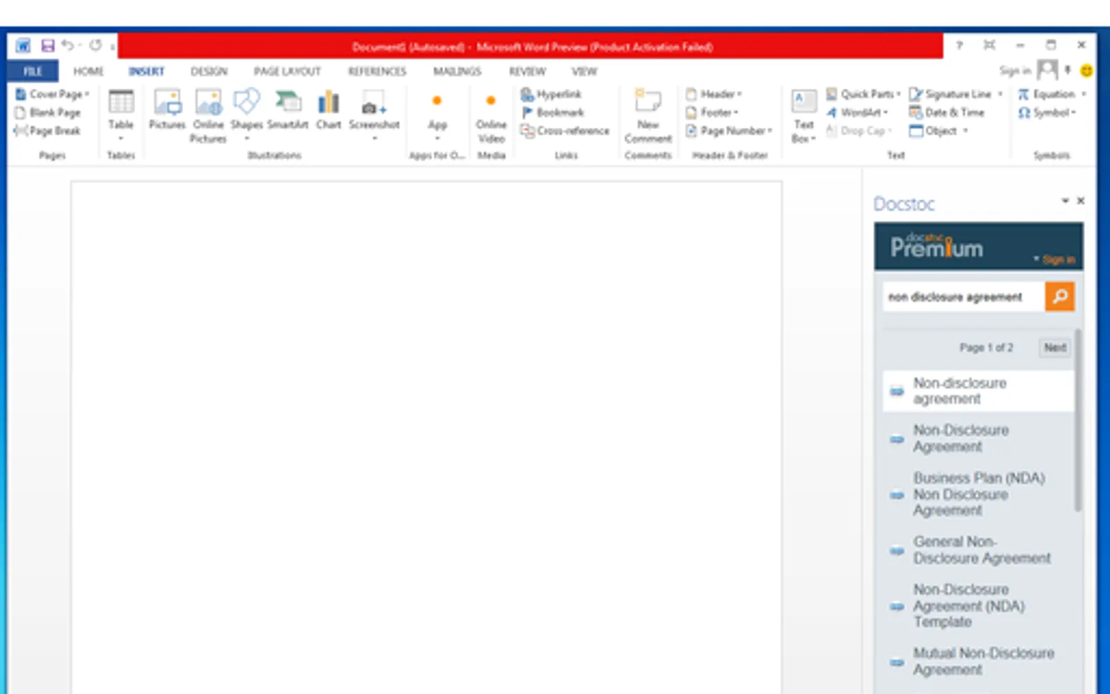Documents and Templates — screenshot from the Microsoft Marketplace listing