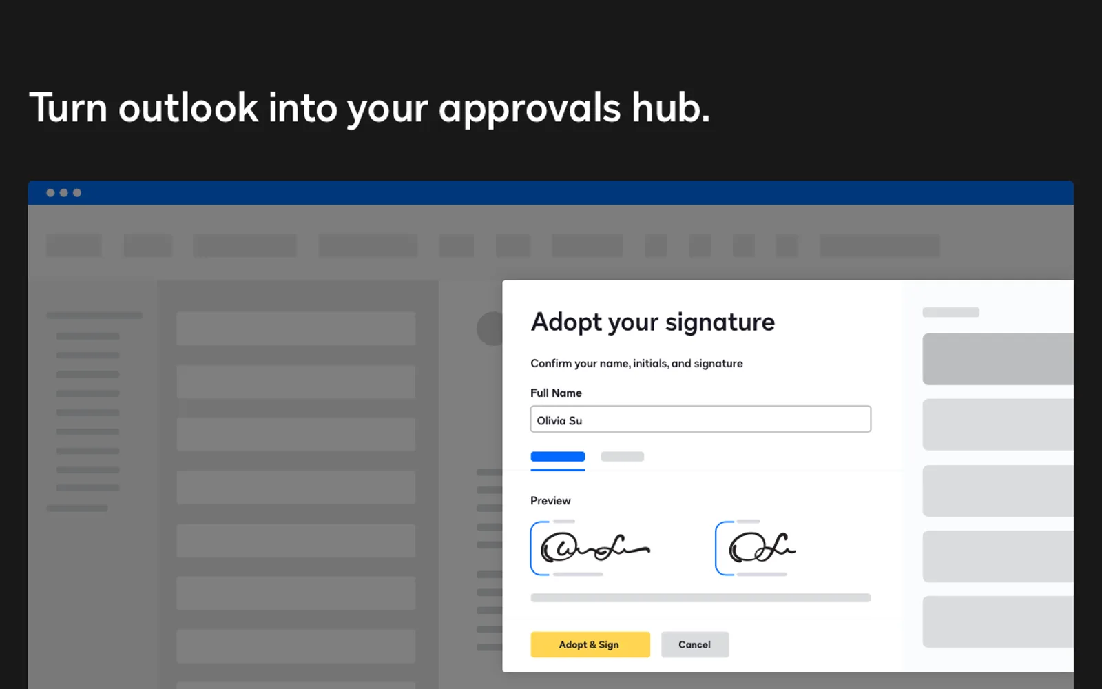 DocuSign for Outlook — screenshot from the Microsoft Marketplace listing