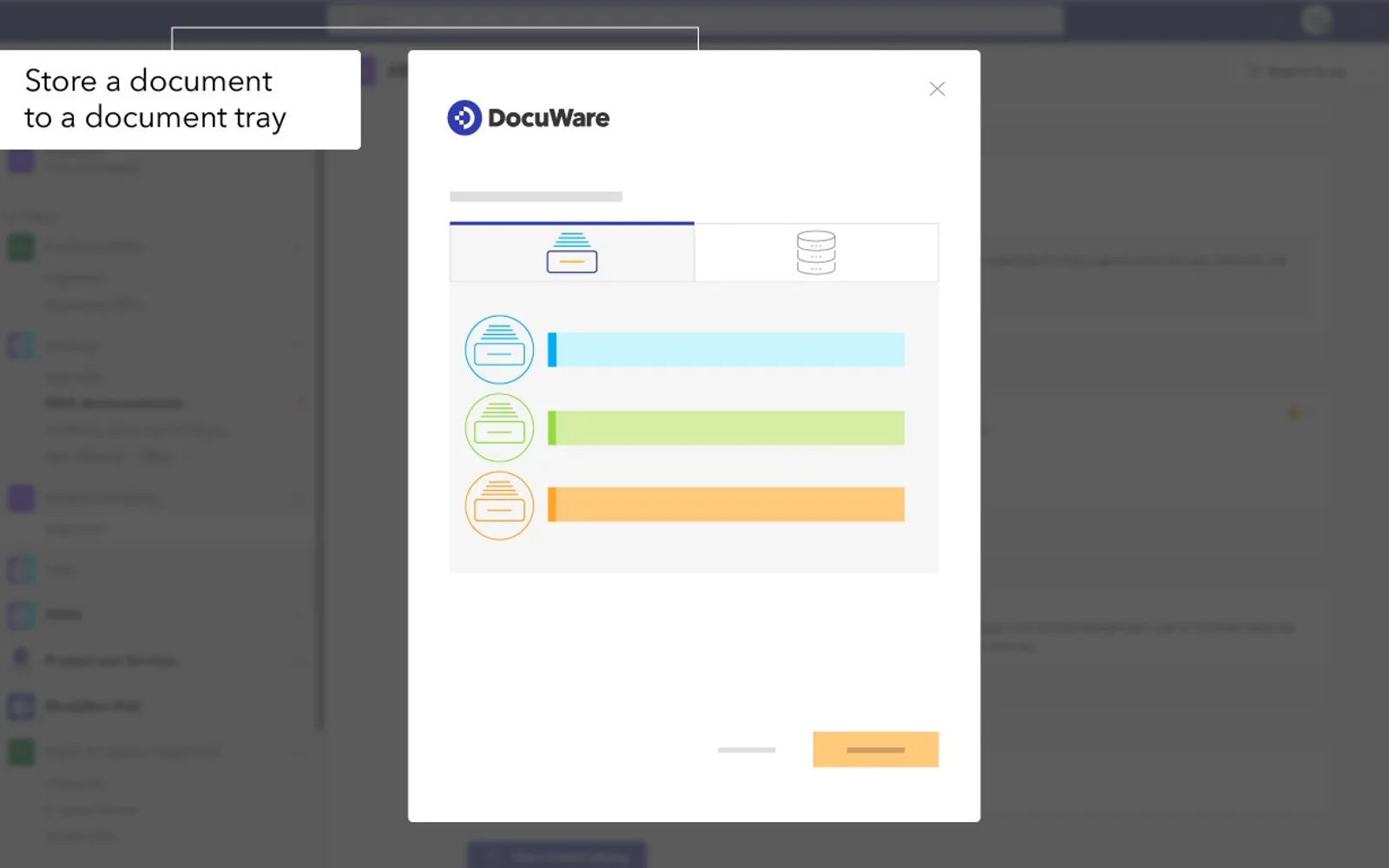 DocuWare for Microsoft Teams — screenshot from the Microsoft Marketplace listing