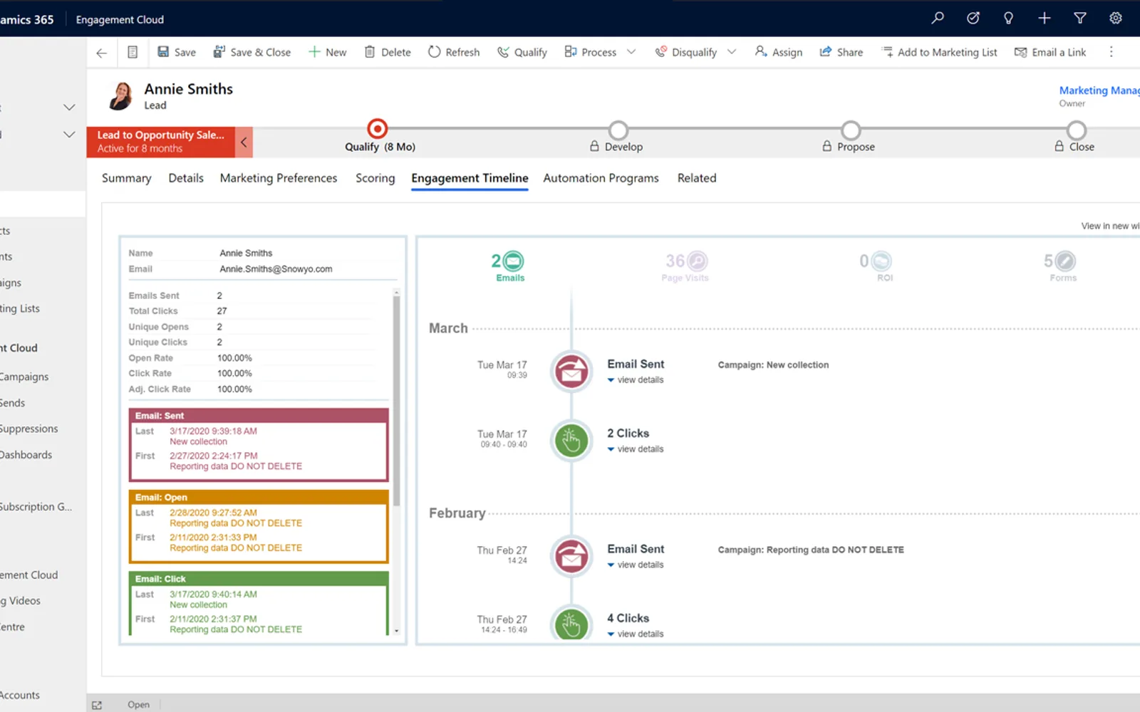 Dotdigital — screenshot from the Microsoft Marketplace listing